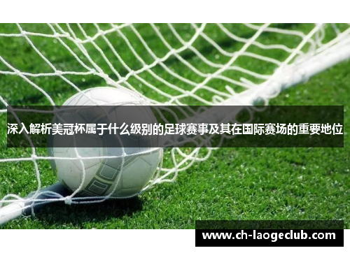 深入解析美冠杯属于什么级别的足球赛事及其在国际赛场的重要地位 深入解析美冠杯属于什么级别的足球赛事及其在国际赛场的重要地位